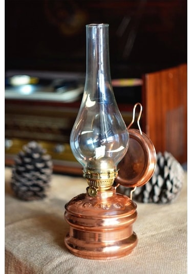 Bakır Gaz Lambası Bakır Renk