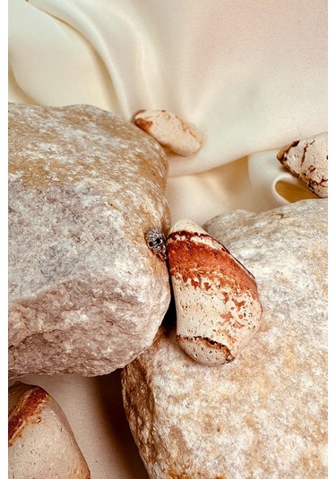 Kurukafa Tasarım İ Taşlı Halka Rose Gold 316l Stainless Steel Çelik Piercing Tragus Helix