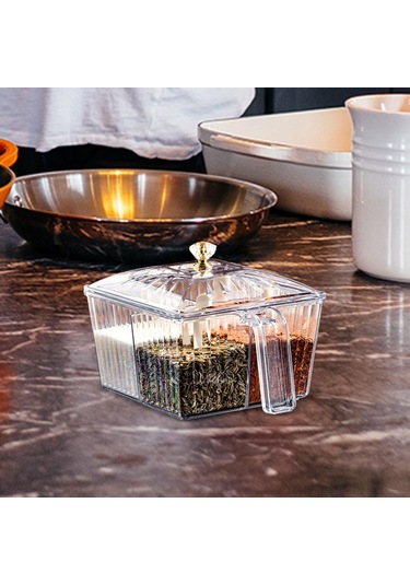 Suntek Restoran Mutfak Beyazı Için Kapaklı Ve Kaşık Çeşni