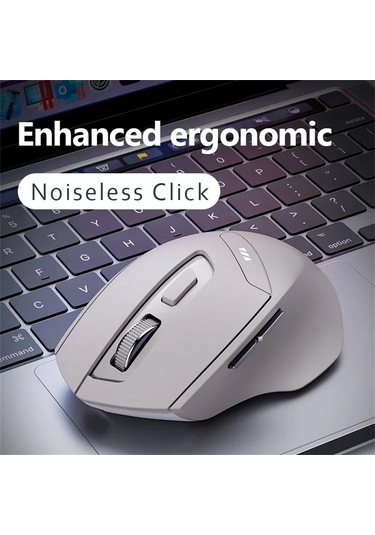 Inphıc Dr6 Bluetooth 4.0 / Bluetooth 5.0 / 2.4g Kablosuz Fare Ev Ofis Bilgisayarı Dizüstü Bilgisayar Sessiz Fareler