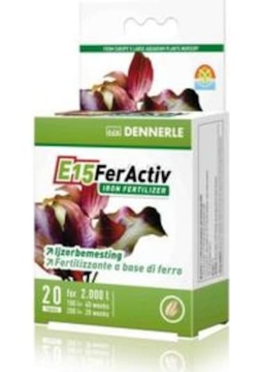 Dennerle E15 Fer Activ 20tablets