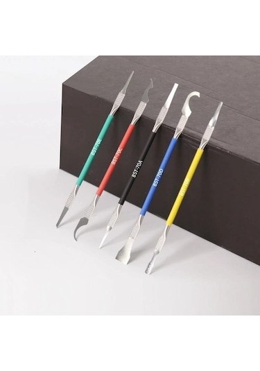 Bst-70 Paslanmaz Çelik Cpu Bga Ic Çip Tutkal Temizleme 5 Adet