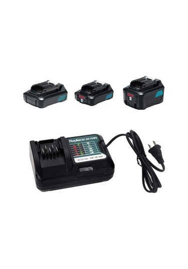 Maoyaya Makitas İçin Şarj Cihazı 10.8v-12v 2x Akü, Güçlü Performans