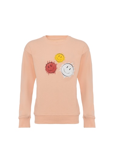 Soul Squad Haley Unısex Çocuk Sweatshırt Pembe