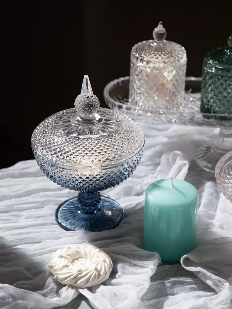 Lefard Dıamant Marka 600 Ml Cam Kavanoz, Kapaklı, Saplı 178969483