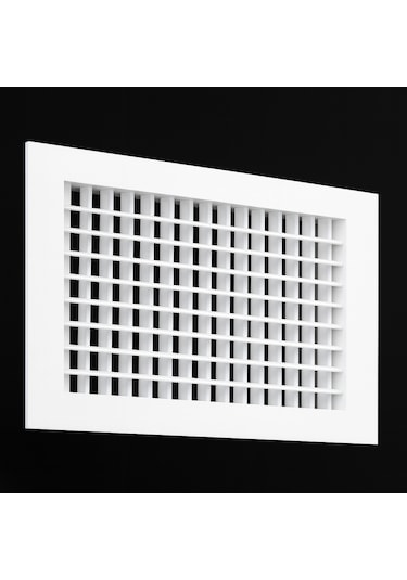 10x10 Çift Sıra Paralel Damperli Üfleme Menfezi
