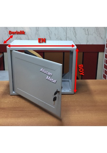 Elektrik, Su, Doğalgaz İçin Pano Dolabı, Açılır Müdahale Kapağı