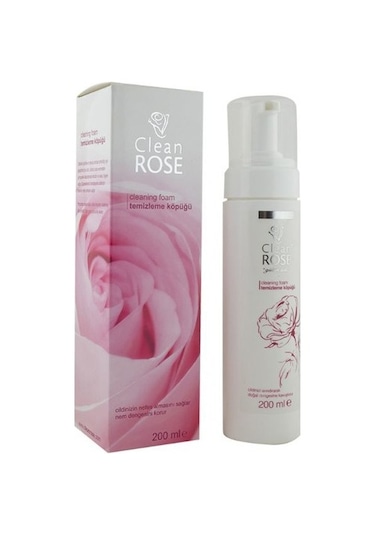 Clean Rose Temizleme Köpüğü 200 ML