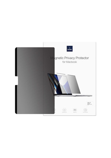 Wiwu Macbook Pro 16 2019 A2141 uyumlu Mıknatıslı Privacy Hayalet Ekran Koruyucu ZORE-219951