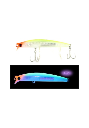 Ege Fish V Gaga 110mm 16 Gr Maket Balık Yamakoğlu Limited Glow