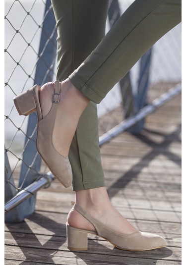 Daxtors D725 Günlük Klasik Topuklu Kadın Ayakkabı Çok Renkli