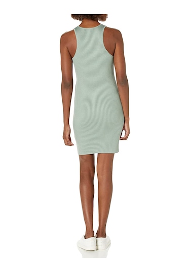 Calvin Klein CALVIN KLEIN KADIN ELBİSE CJ2R0887-SAG Yeşil