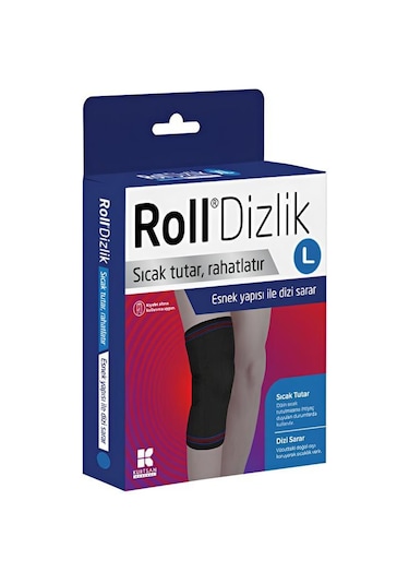 Roll Dizlik Large - Siyah