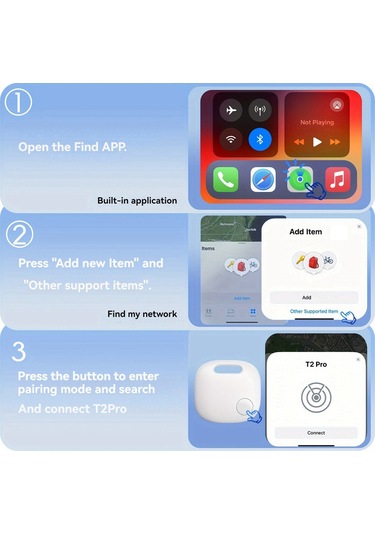 Anjiexun Kablosuz Akıllı Kayıp Alarmı Önleyici Anahtar Bulucu Cüzdan Bulucu
