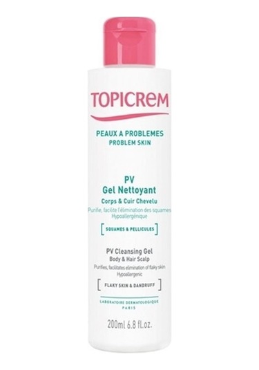 Topicrem Pv Cleansing Gel Saç ve Vücut Duş Jeli 200 ML