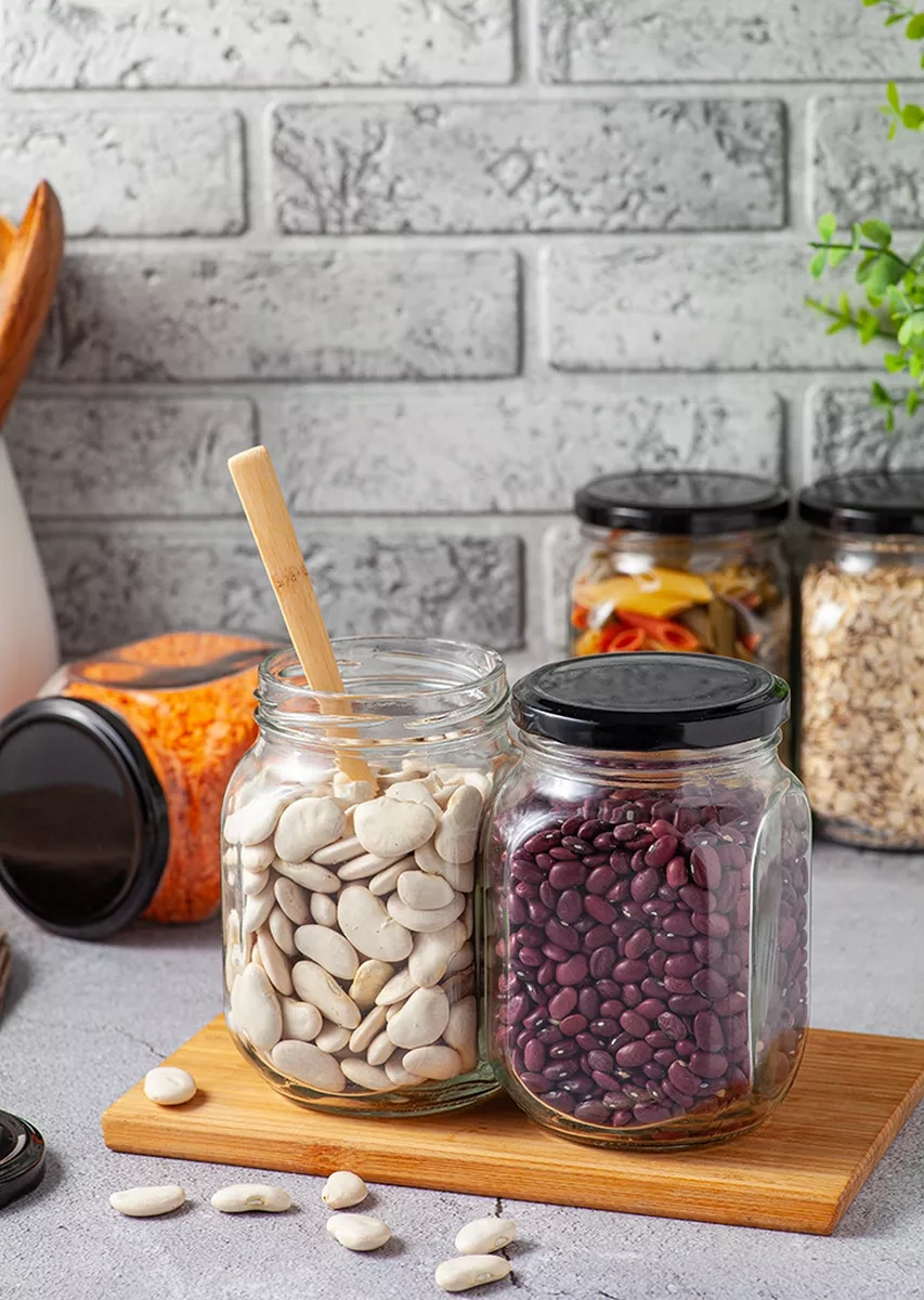 Gloria Nature Cam Saklama Kavanozları Seti 8 Parça 181639900