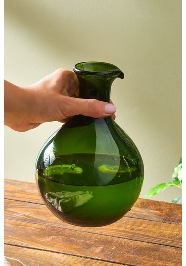 Karaca Merlot Şişe Sürahi 1000 Ml Yeşil