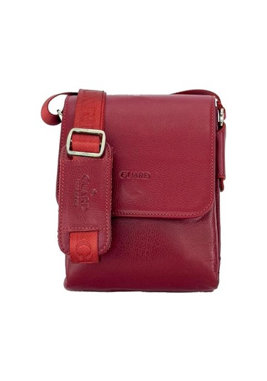 Guard Hakiki Deri Erkek Çanta Bordo 1711 Bordo