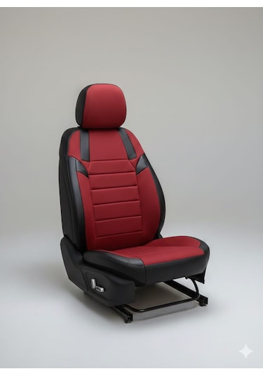 Monza Kırmızı Serisi Renault Clio 4 Koltuk Kılıfı Tam Set