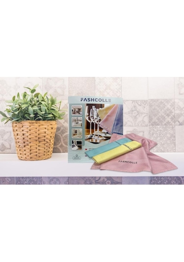 Fashcolle Mikrofiber Temizlik Bezi 3'lü