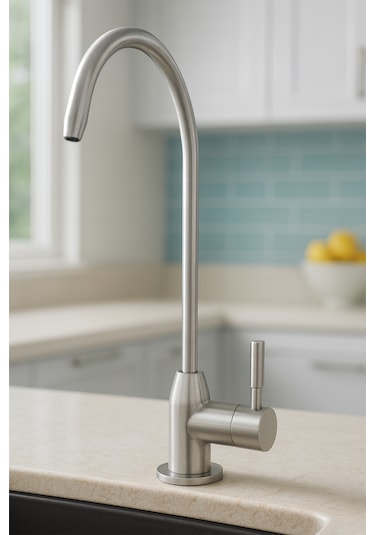 Paslanmaz Aç Kapa Arıtma Musluğu Su Arıtma Cihazı Musluğu, Hijyenik Ve Dayanıklı 225 Gr 250 Gr