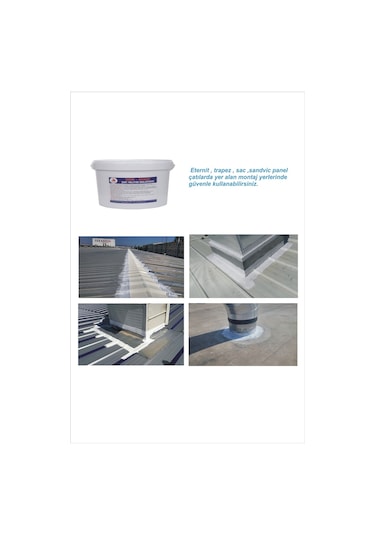 Dks Roco Çatı Isı Ve Su Yalıtım Malzemesi 18 KG-Beyaz