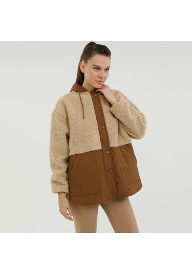 Lumberjack Wl Hannah 6ct2008 4pr 101888414 Kadın Mont Camel Xs-xl Camel