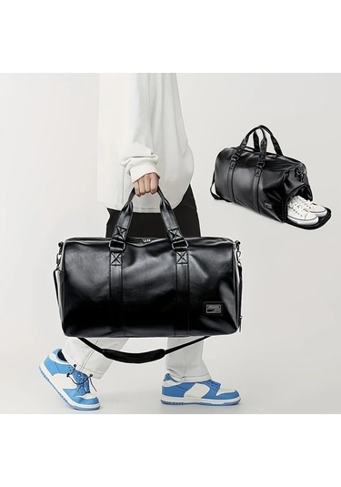 Sandwich Erkekler İçin Kuru Ve Islak Bölme Sırt Çantası Black Large Siyah Motion003 Kapasiteli Büyük Siyah