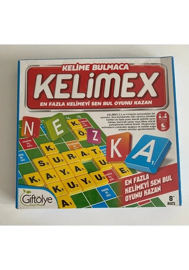 Gift Atölye Kelimex Kelime Bulmaca Oyunu