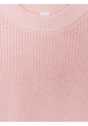 Sela Pamuklu Temel Örgü Kazak 481858690 Tozlu Pembe