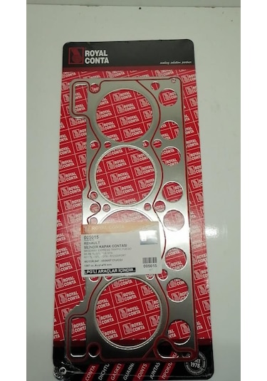 Royal Silindir Kapak Contası Lpg R12 R9 1400 Toros