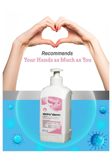 Detroderm Alkol Bazlı El Dezenfektanı 500ml