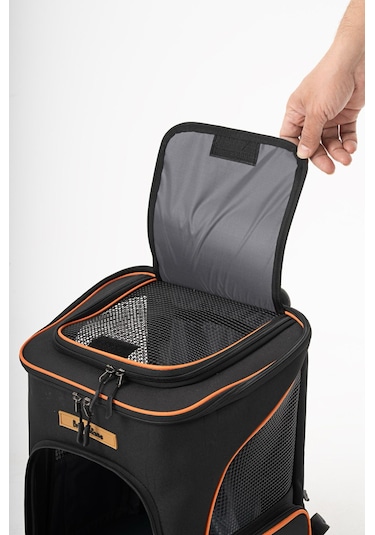 Brave Paws 4 Tekerli Kedi ve Köpek Taşıma Çantası Frenli