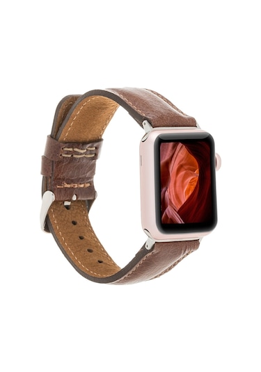 Apple Watch Uyumlu Deri Kordon 42-44-45mm Vs5