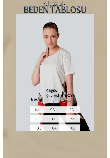 ekazak Eşarp Detaylı Örme Bluz 001