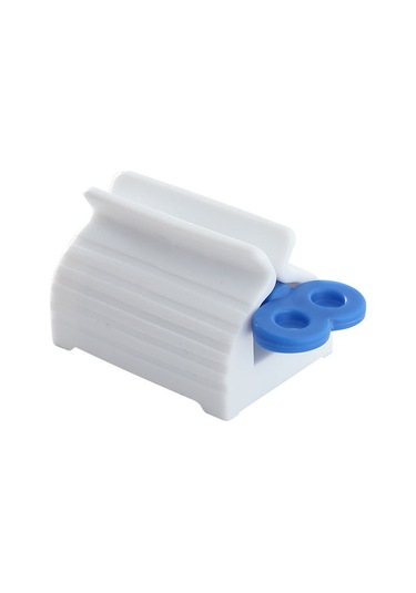 Vkemall Ev İçin Mavi El Manuel Macun-sabun Sıkma Aleti, Kolay Kullanım, Çocuk Dost, Banyo Gereci Mavi