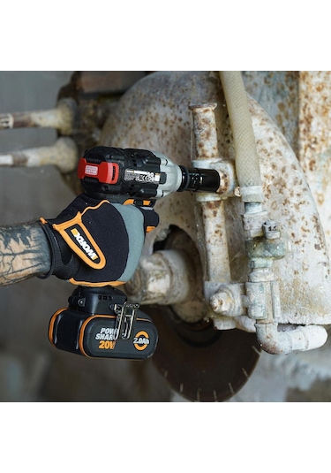 Worx WX272 20Volt/2.0Ah Li-ion Çift Akülü 300Nm Kömürsüz Profesyonel Somun Sıkma