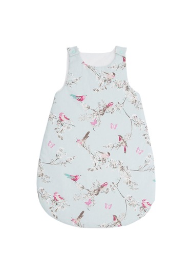 Esma Bebe Uyku Tulumu Vintage Kuşlar Desen/0-12 Ay