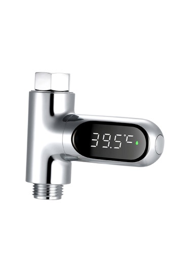 Suofeng Bebek Duş Su Sıcaklığı Ölçerü, Akıllı Led Gösterge, 5-85 C Aralığı, Pilli Olmayan, Su Enerjili, Banyo İçin Abs Malzeme
