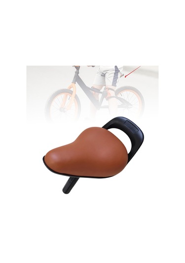 Suntek Çocuklar Denge Bisikleti Sele Su Geçirmez Koltuk Minderi Kahverengi