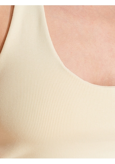 Dilvin 21052 Halter Yaka Top-açık Sarı Açık Sarı