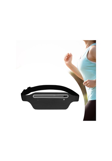 Homyl Bisiklet Açık Için Fitness Egzersiz Kemeri Kadın Siyah Siyah