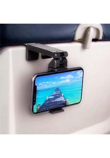 Gajeena Uçak Seyahat Telefon Tutucu: 360 Derece Döner, Uçak Koltuk/tablete Uyumlu, Elini Serbest Bırakarak Film İzle, Seyahat İhtiyacı