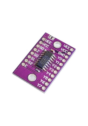 74Hc4051 Modül 8 Kanal Analog Dijital Anahtar Çoklayıcı Seçici