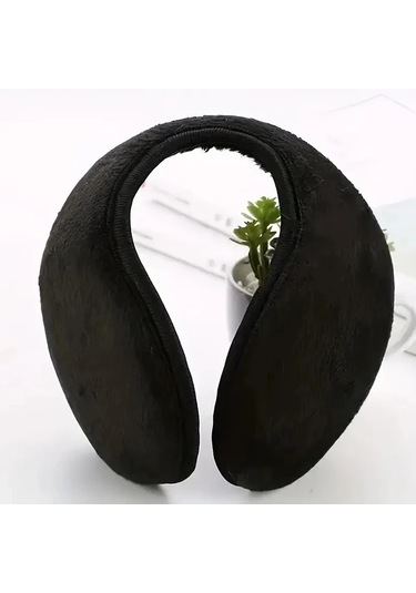 Chuangyinshop Siyah Ayarlanabilir -30 C Kışlık Peluş Kulaklık, Sıcak Ve Konforlu