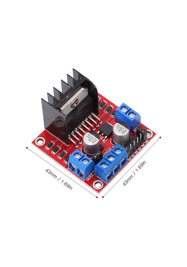 Gajeena 5 Adet Çift H Köprü L298n Motor Sürücü Modülü - Adım Motor Kontrolcü, Yüksek Verimli Ve Güvenli Çalışma