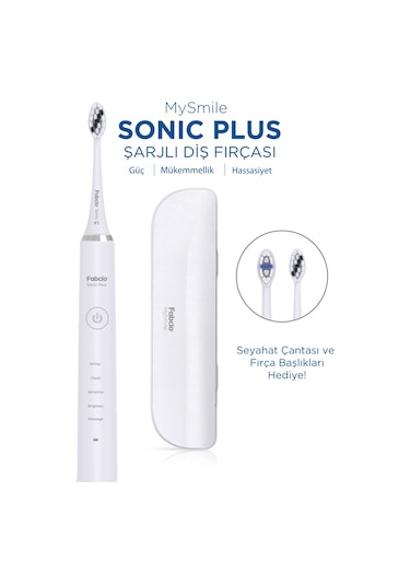 Fabcio Mysmile Sonic Plus Şarjlı Diş Fırçası