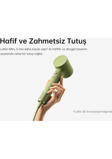 Laifen Mini Saç Kurutma Makinesi - Yeşil