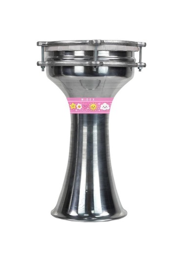 Midex Dbk-02pk Çocuklar İçin 2 Numara Alüminyum Darbuka Seti 33 X 18 Cm