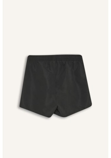 DeFacto Regular Fit Deniz Şortu-Fall in Love B7210AX25SMBK27 Siyah